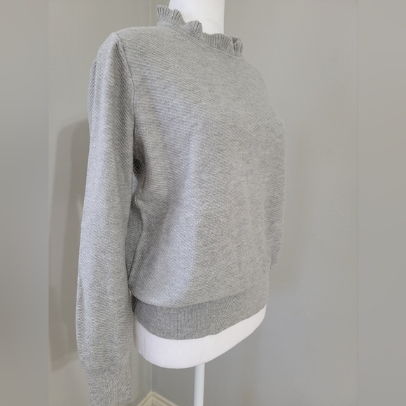 J.Crew Ruffle-neck sweater - Picture 3 of 6